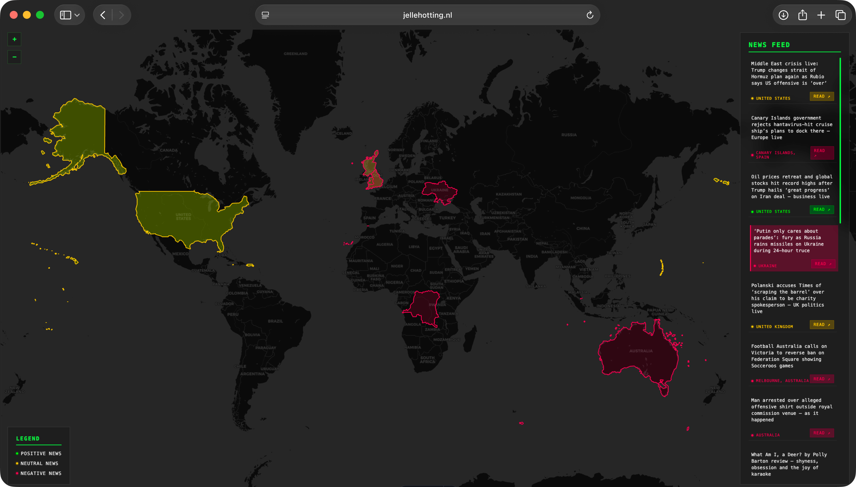 Locus World Map Mockup